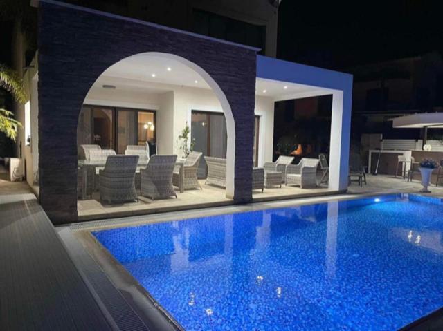 Ionion Beachfront Villa Ayia Napa Exterior foto
